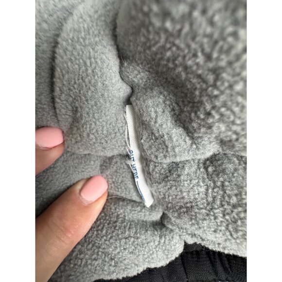 Old Navy Black Yellow Gray Hooded Winter Coat For Infant/Baby 6-12 Months - Picture 10 of 14